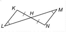 Which statement justifies that ∠K ≅ ∠N? answers: A) ΔHKL ≅ ΔHMN by ASA; but the two-example-1