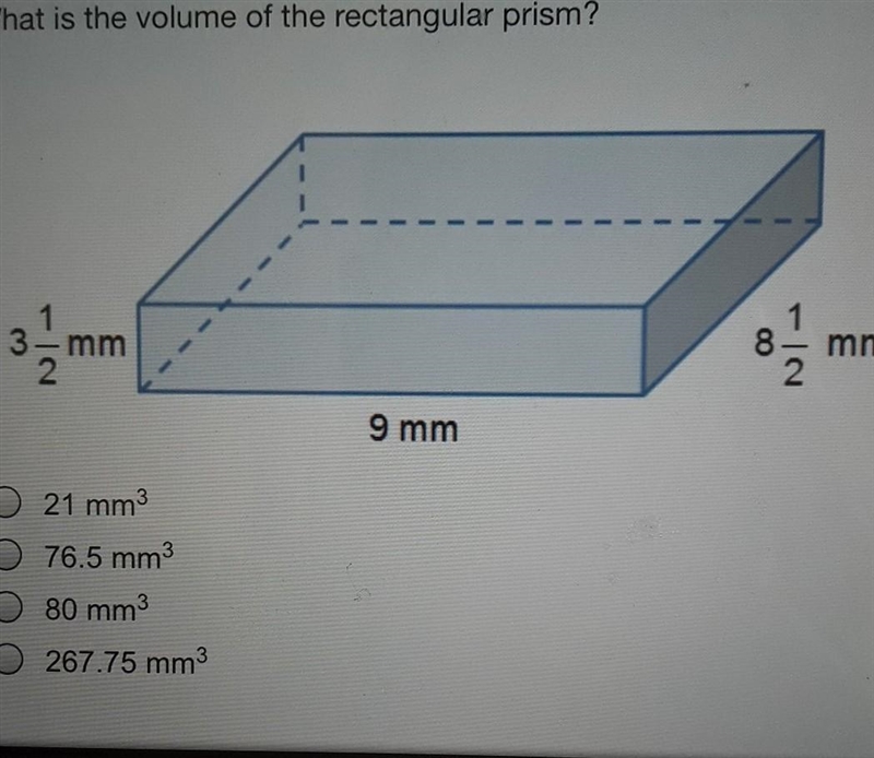 What is the volume of the rectangle prism​-example-1