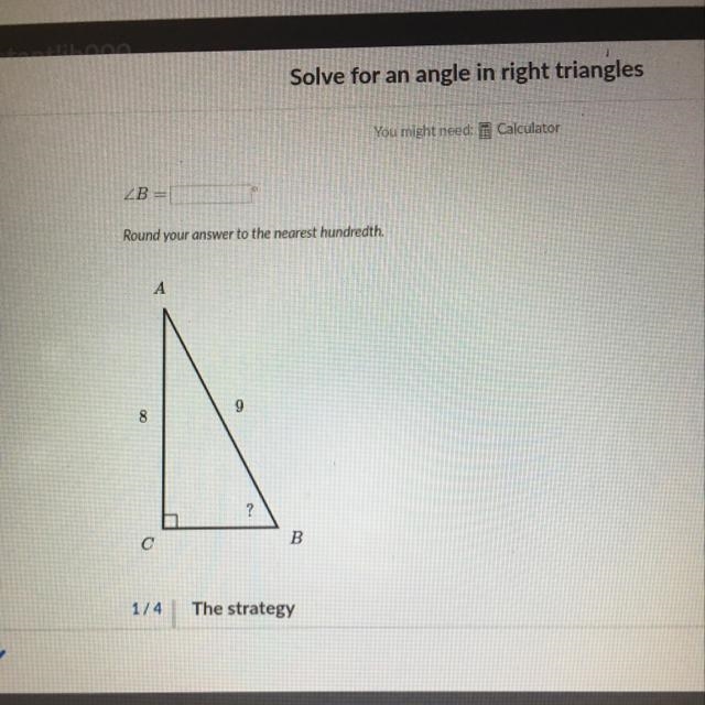 B= Round your answer to the nearest hundredth. PLEASE HELP-example-1