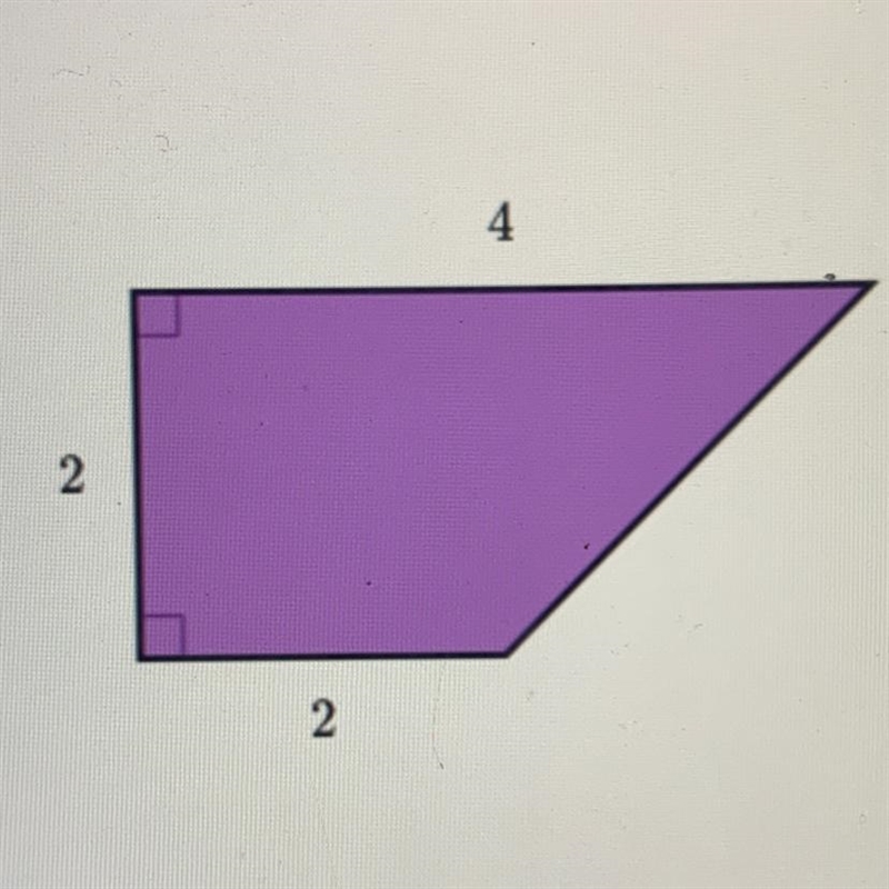 Find the area of the shape below-example-1