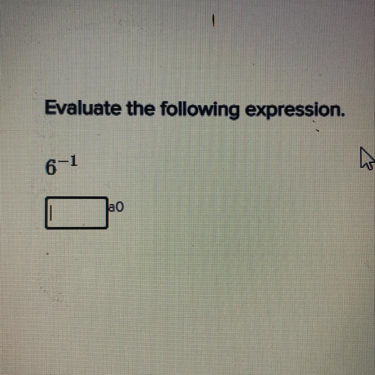 Evaluate the following expression. 6-example-1