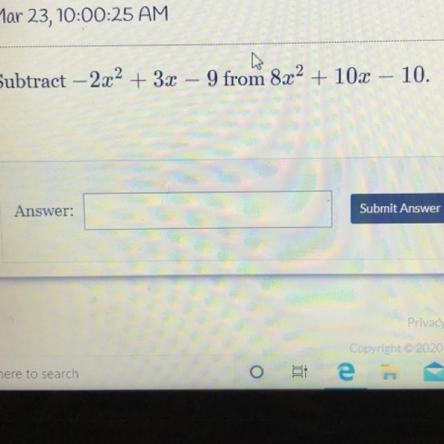 Subtract polynomials-example-1