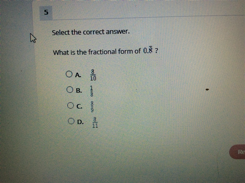 What is the fractional form of?-example-1