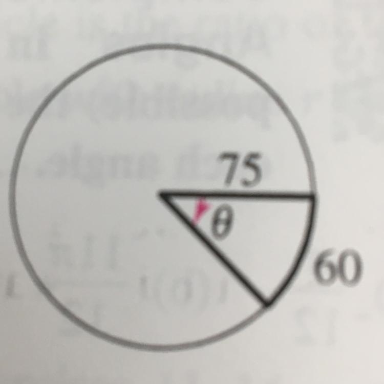 Find the radian measure of the central angle-example-1