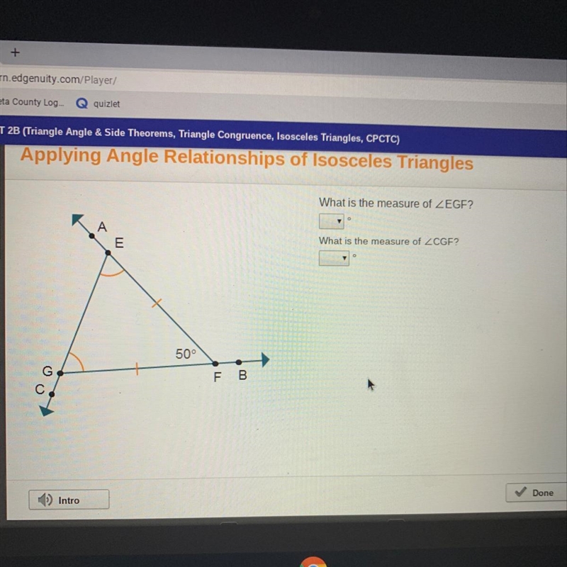 What is the measure of what is the measure of (either 50,90,95, or 115)-example-1