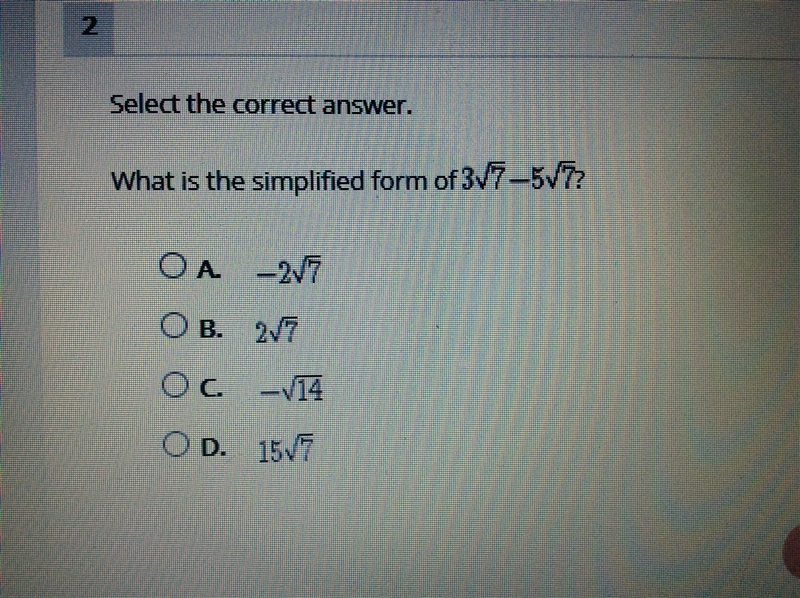 What is the simplified form of?-example-1