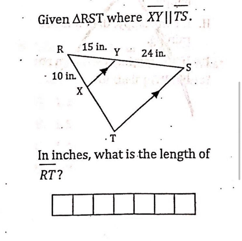 What is the length of RT?-example-1