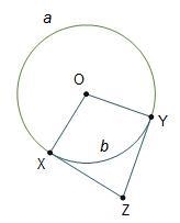 Please Help! Which equation is correct regarding the diagram of circle O? m∠XZY = One-example-1