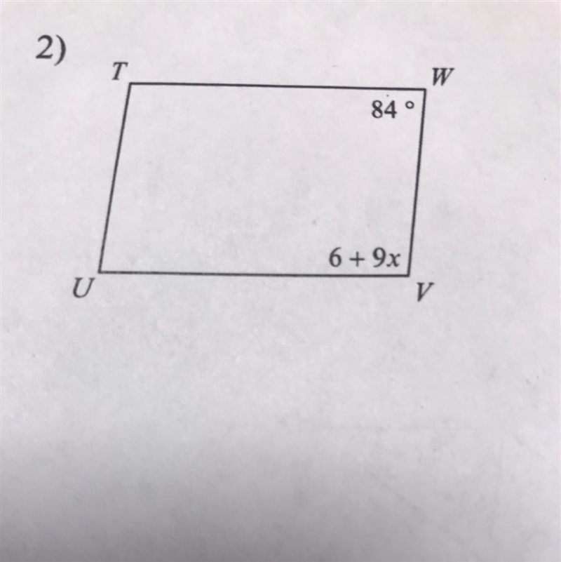 Solve for x , each figure is a parallelogram , please show your work-example-1