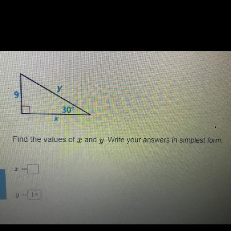 What is X? And if you can't see Y, it's 18-example-1