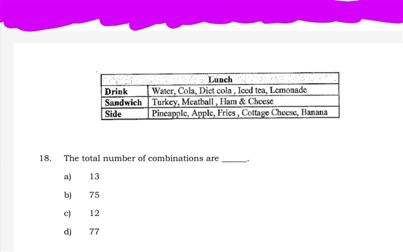 The totalnumber of combinations are ______.-example-1