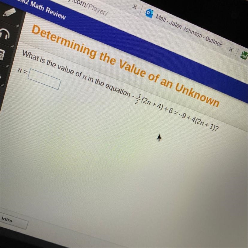 What is the value of n in the equation?-example-1