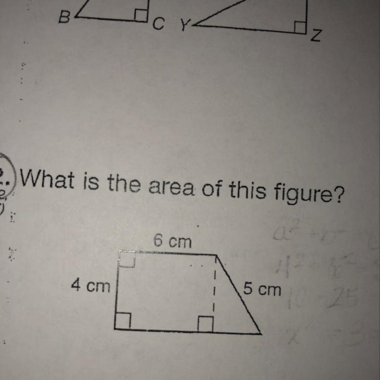 12. What is the area of this figure? 6 cm 18 (57 4 cm 4 cm 15 cm 5 cm-example-1