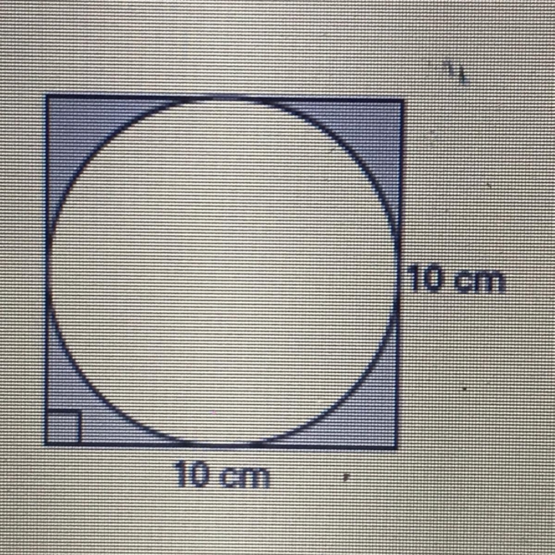 Question 20: A point K is selected randomly from inside the square pictured below-example-1