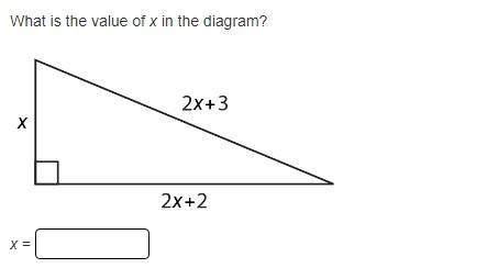 What is the value of x in the diagram?-example-1