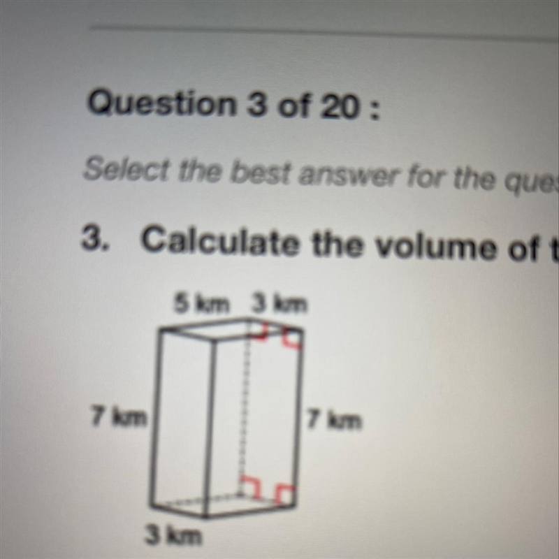 Calculate the volume of the prism in the drawing-example-1