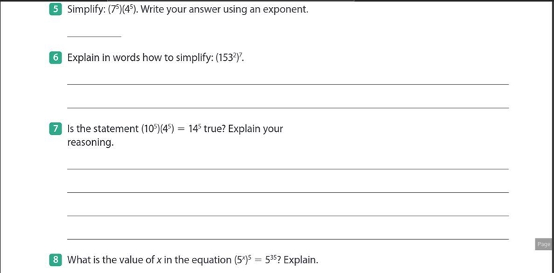 I need help with homwork. (please) On topic of exponents. Show all work-example-1