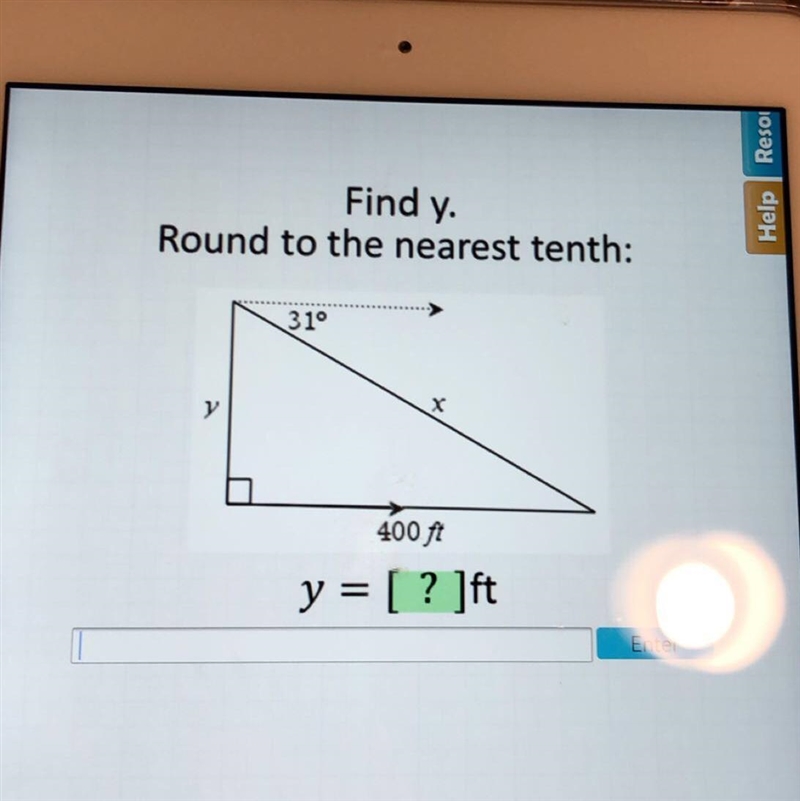 Trigonometry help (angles of evaluation and depression)-example-1