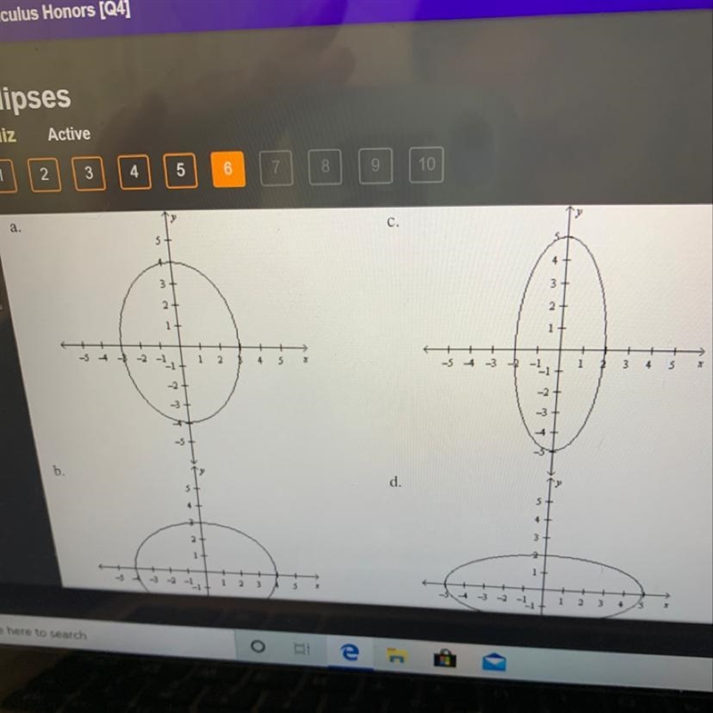 Which is the graph of x^2/4+y^2/25=1-example-1