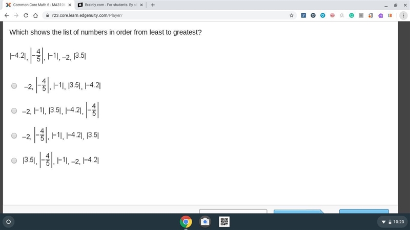 Absolute value and magnitude, need help quick.-example-1