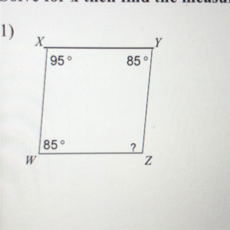 Hey guys help me find x and measure of angle pleasee-example-1