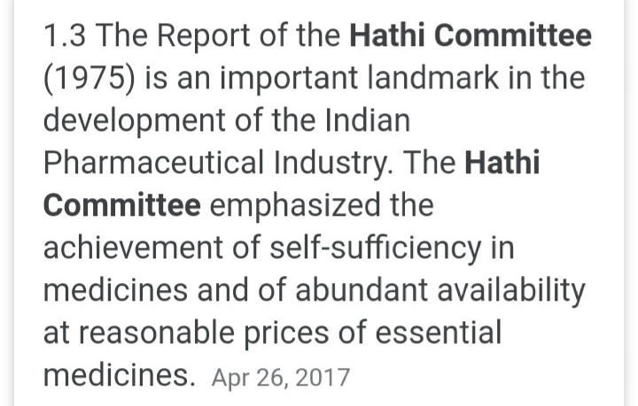 What is hathi commitee​-example-1