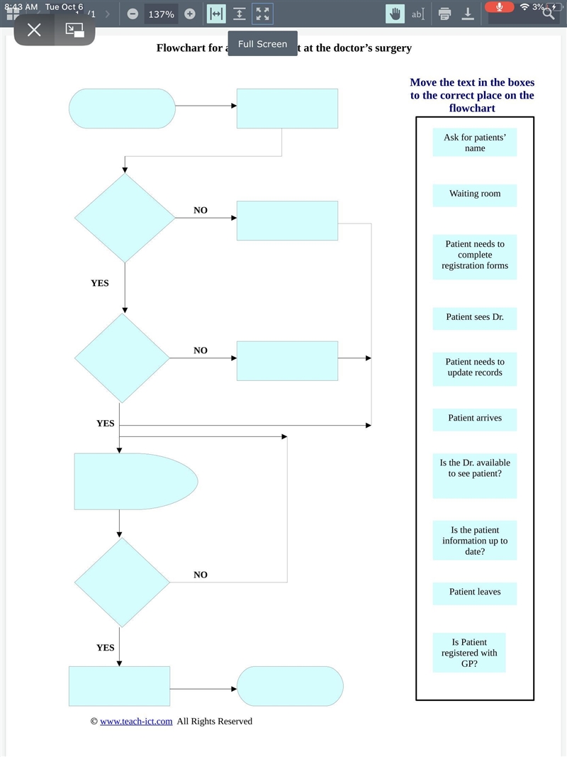 Fill in the flow chart-example-1