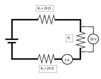 What is the resistance for resistor #2? (must include unit - ohms)-example-1