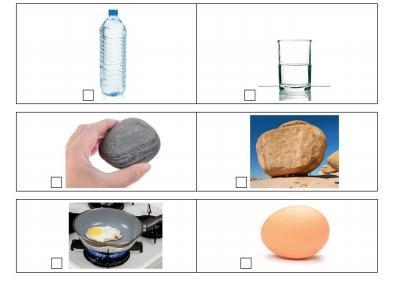 In each pair, select the body with more internal energy.-example-1