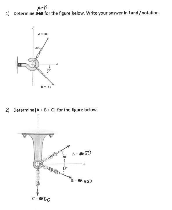 Please help. Need help with 2d and vector problems. Please help it's urgent?-example-1