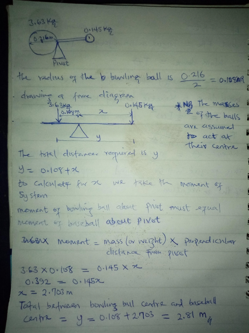 A bowling ball (which we can regard as a uniform sphere) has a mass of 3.63 kg and-example-1