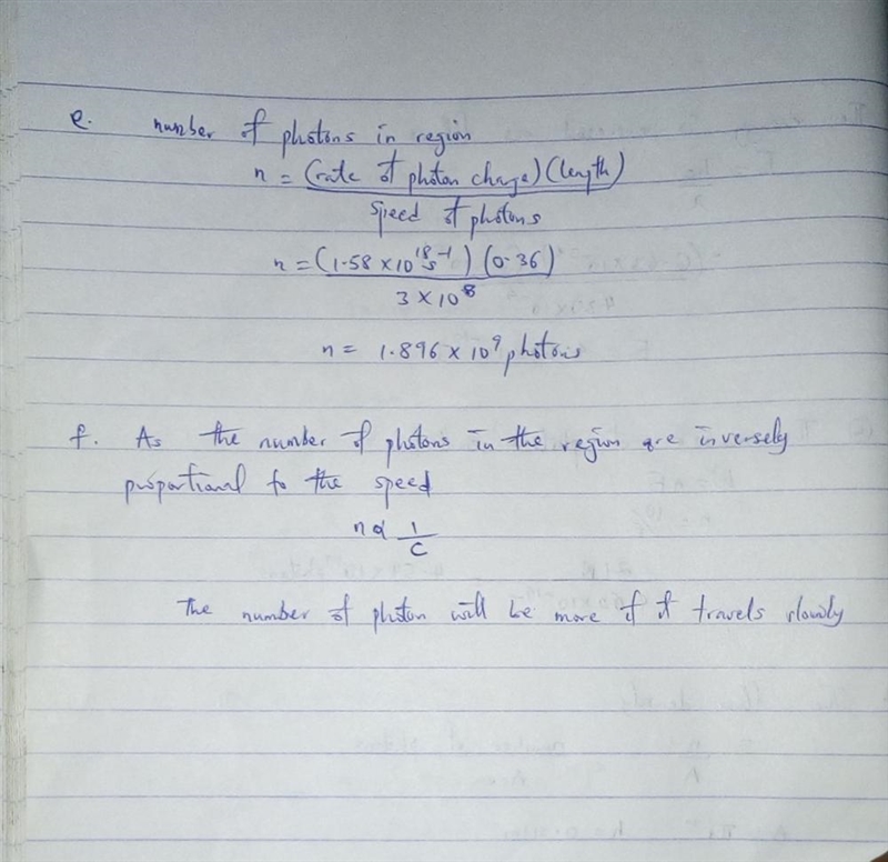 Problem 2: A 21-W horizontal beam of light of wavelength 430 nm, travelling at speed-example-2