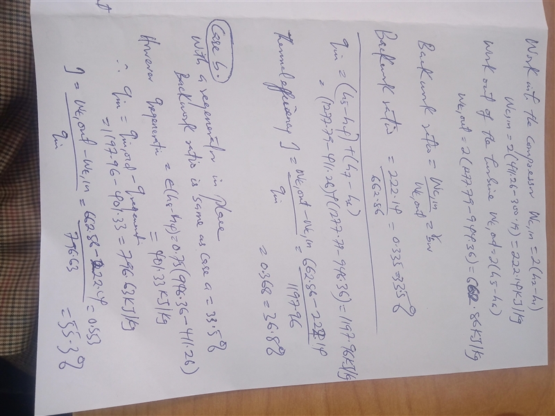 Consider an ideal gas-turbine cycle with two stages of compression and two stages-example-2