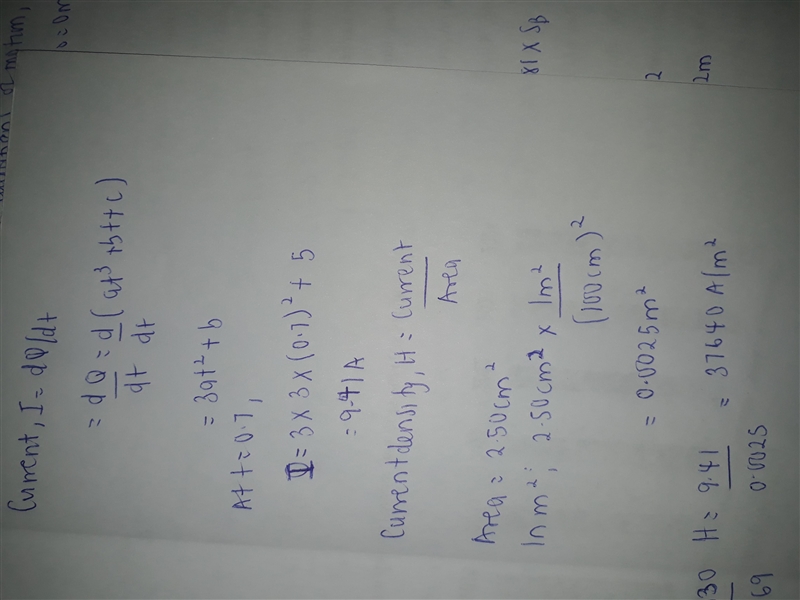 The amount of charge flowing through a particular point in a conductor is represented-example-1