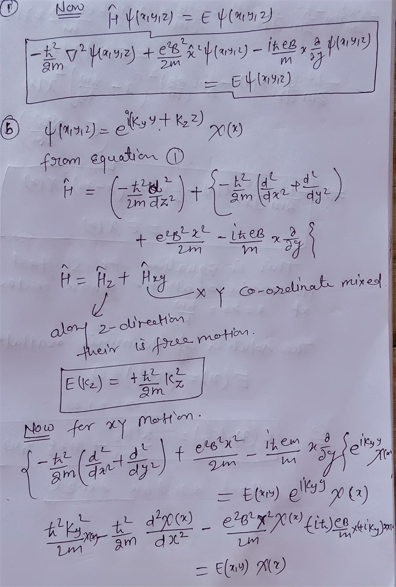 You know very well that the classical trajectory of a charged particle (charge q, mass-example-2