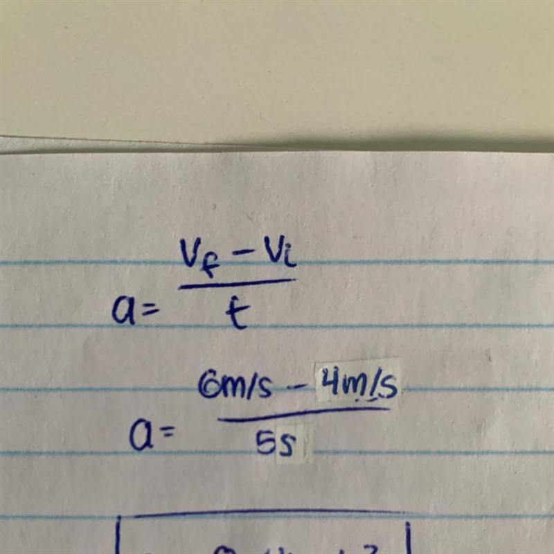 Calculate the acceleration of a student riding his bicycle in a straight line that-example-1