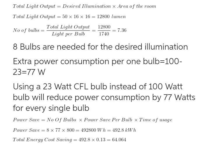 The kitchen in your house measures 16 ft by 16 ft. You need to have 50 footcandles-example-1