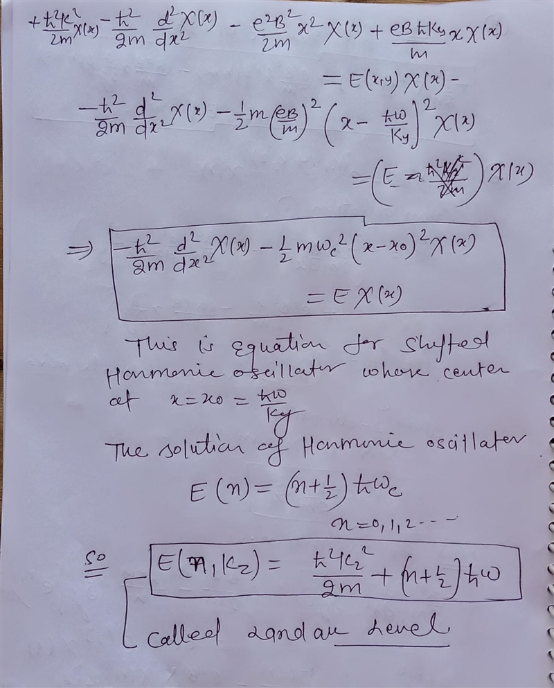 You know very well that the classical trajectory of a charged particle (charge q, mass-example-3