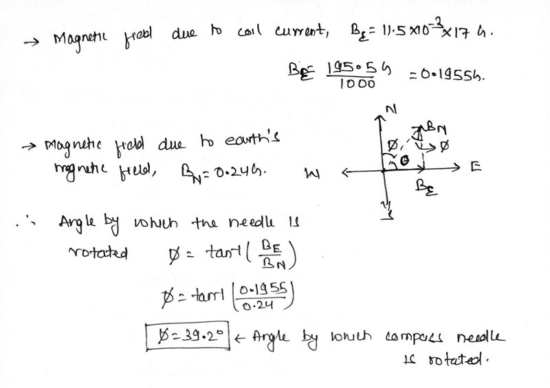 Suppose the Helmholtz coil in this experiment is arranged to produce a magnetic field-example-1