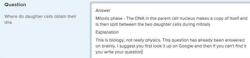 Where do daughter cells obtain their ​dna-example-1