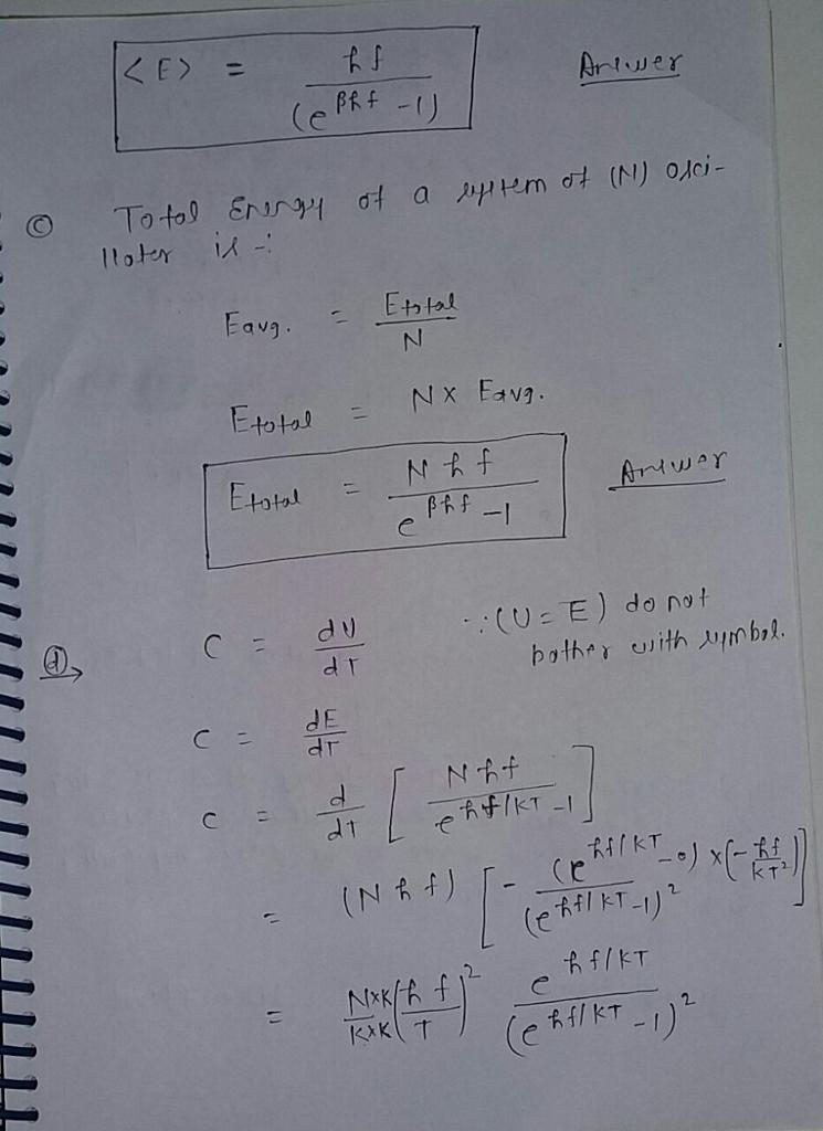 This problem concerns a collection of N identical harmonic oscillators (perhaps an-example-2