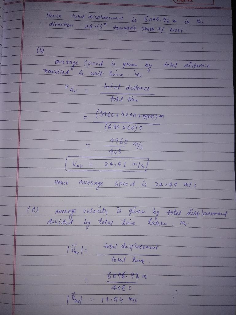 A bus driver heads south with a steady speed ofv1 = 22.0 m/sfort1 = 3.00 min,then-example-2