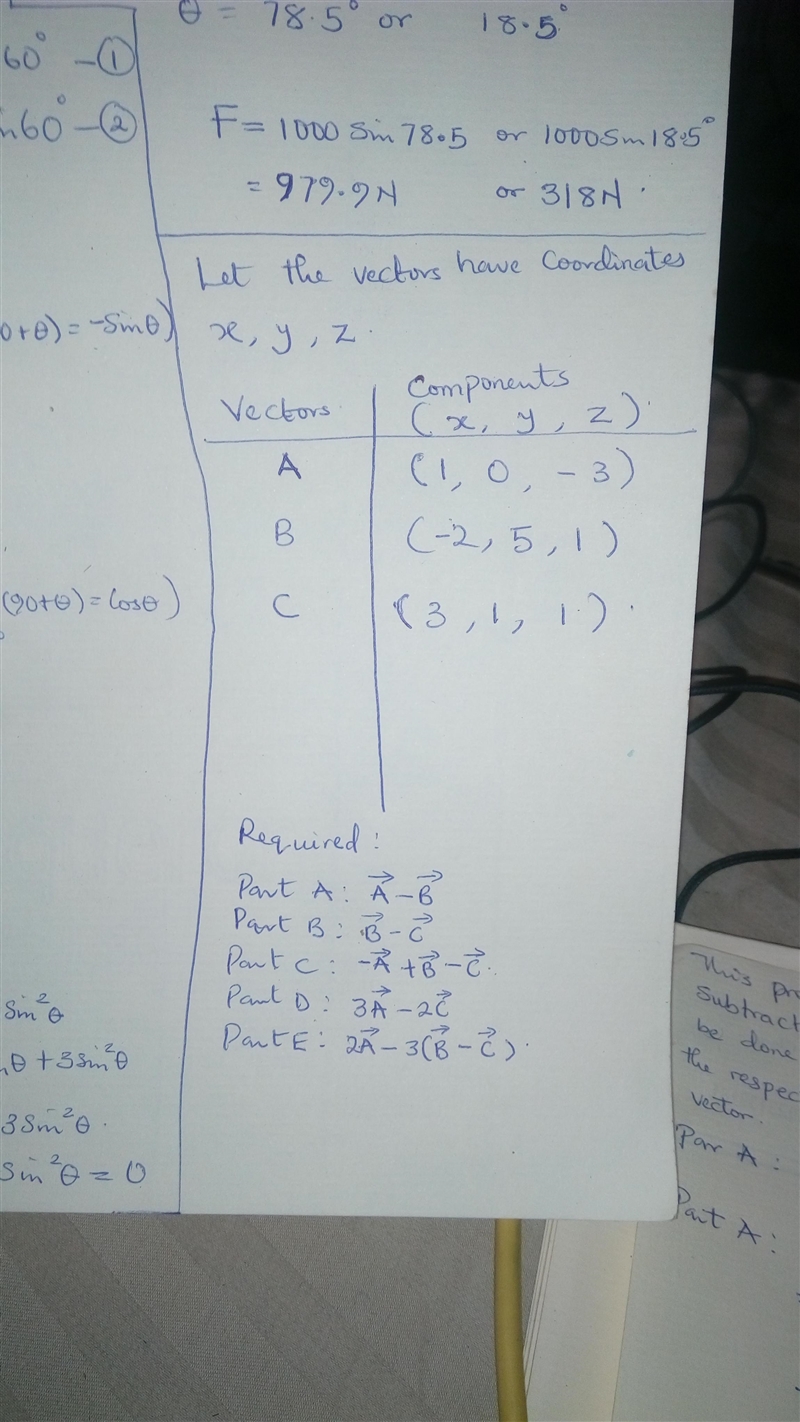 In general it is best to conceptualize vectors as arrows in space, and then to make-example-1