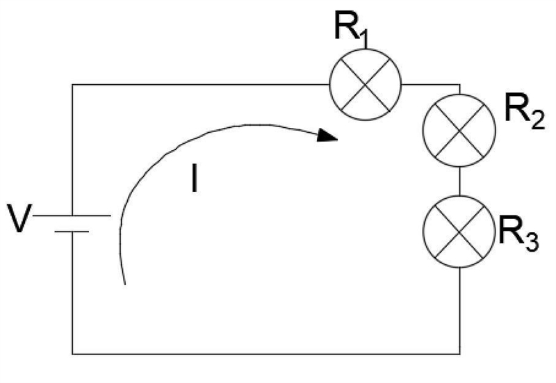 When three identical bulbs of 60W,200V rating are connected in series at a 200V supply-example-1