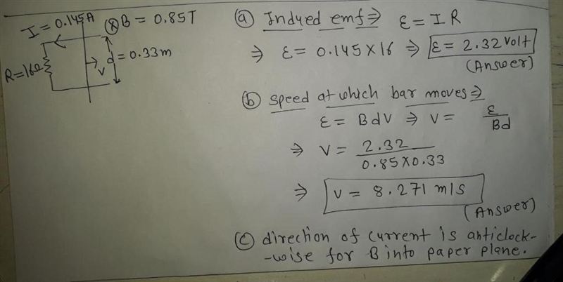 Suppose a zero-resistance rod slides to the right on two zero-res a distance of 0.330 m-example-1