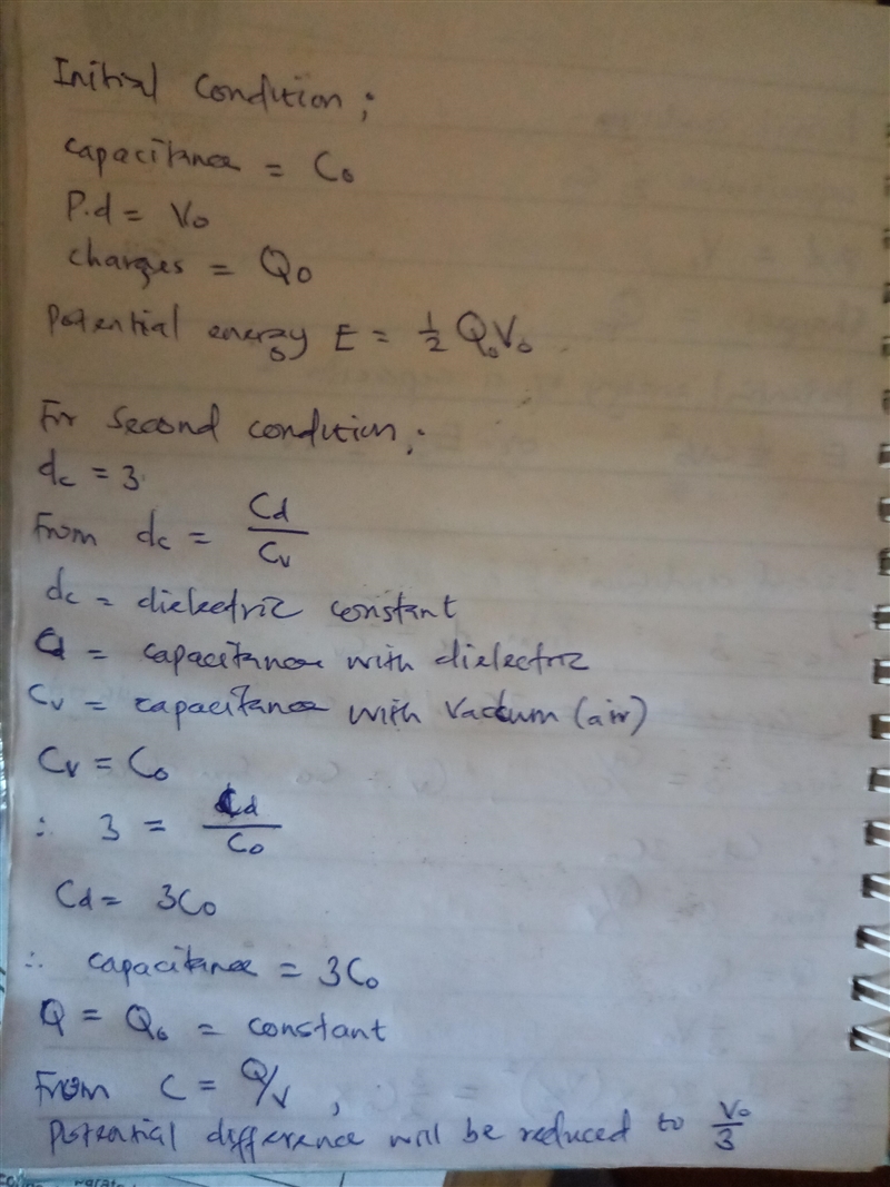 A capacitor is connected to an ideal battery, and the capacitor is allowed to charge-example-1