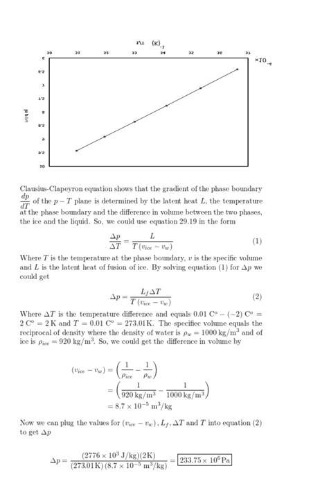 Deduce a value for the latent heat of evaporation Lv of water. State clearly any simplifying-example-2