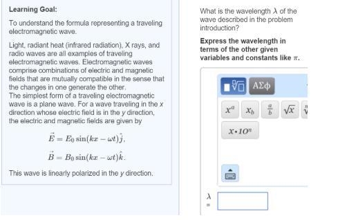 What is the wavelength λλlambda of the wave described in the problem introduction-example-1