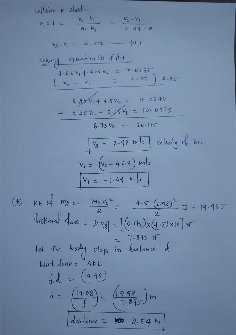 Mass M1 = 2.25 kg is at the end of a rope that is 2.00 m in length. The initial angle-example-2