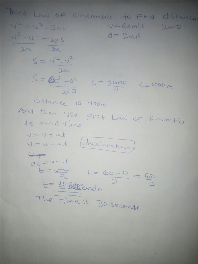 A car is moving at a speed of 60 m/s, when the driver applies the brakes, which causes-example-1